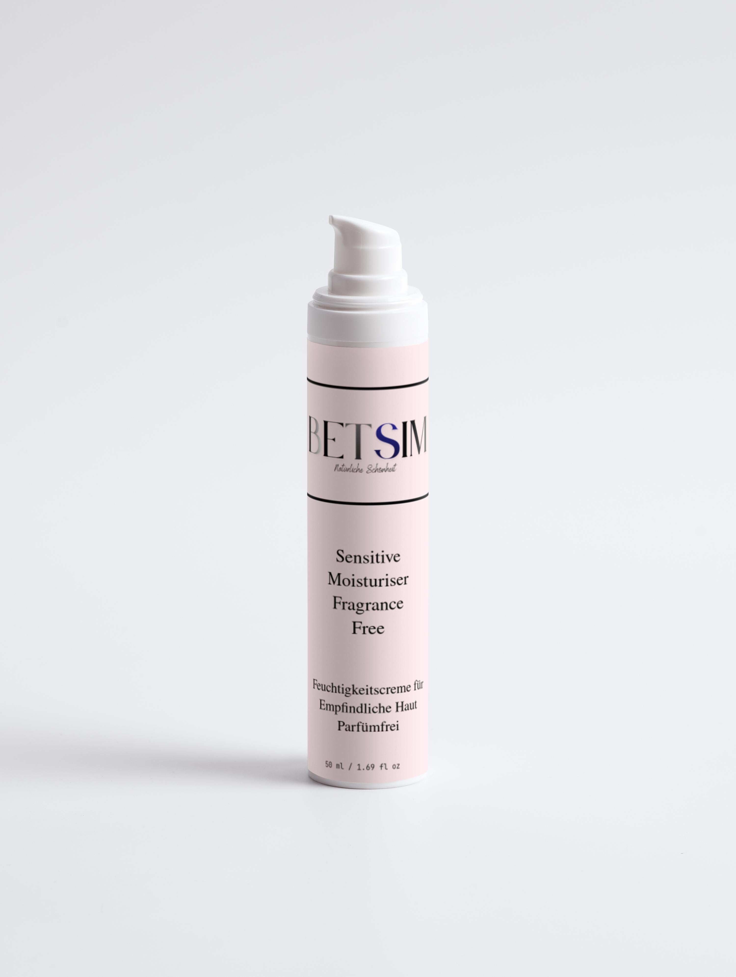 Feuchtigkeitscreme für empfindliche Haut, parfümfrei