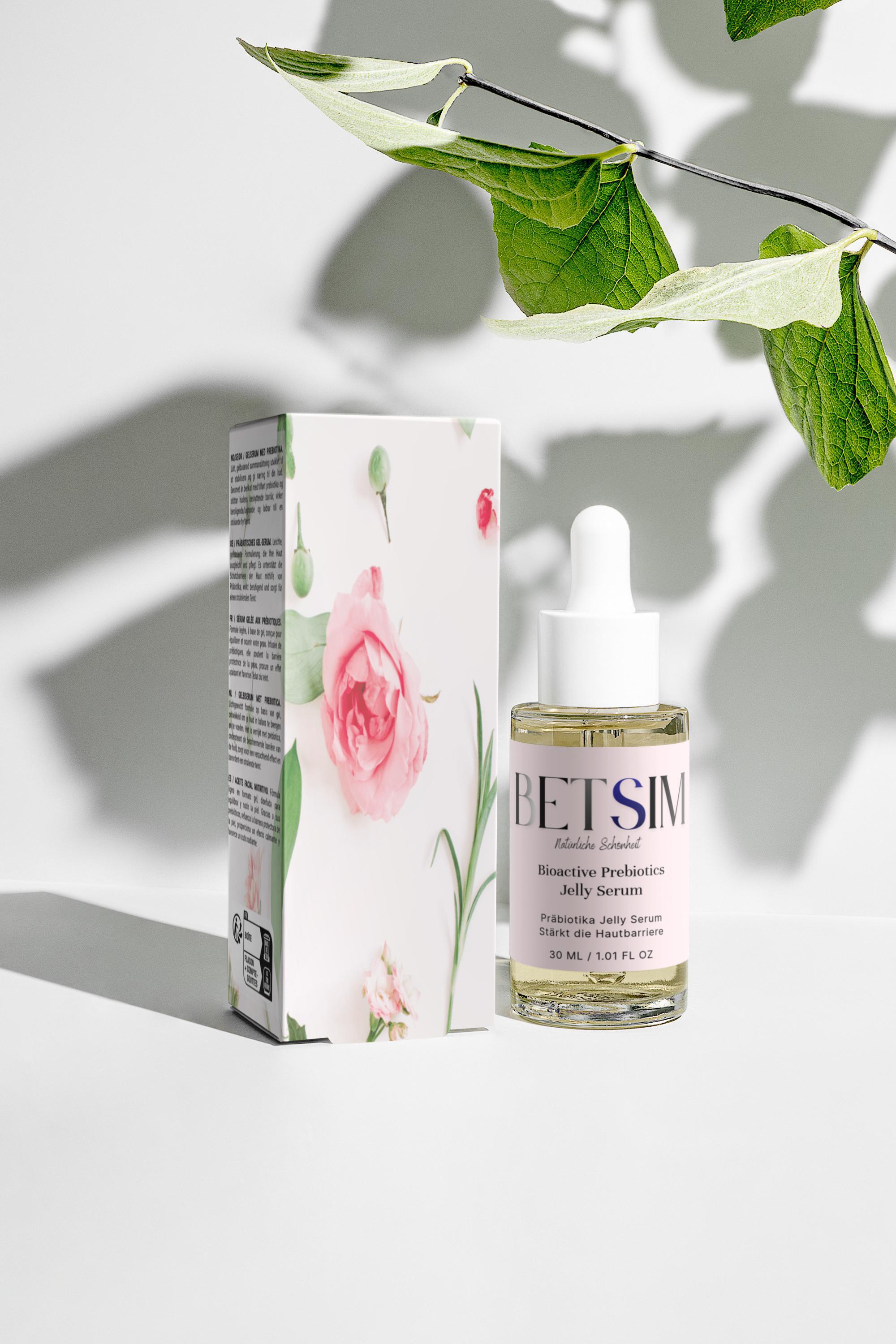 Bioaktives Präbiotika-Gel-Serum