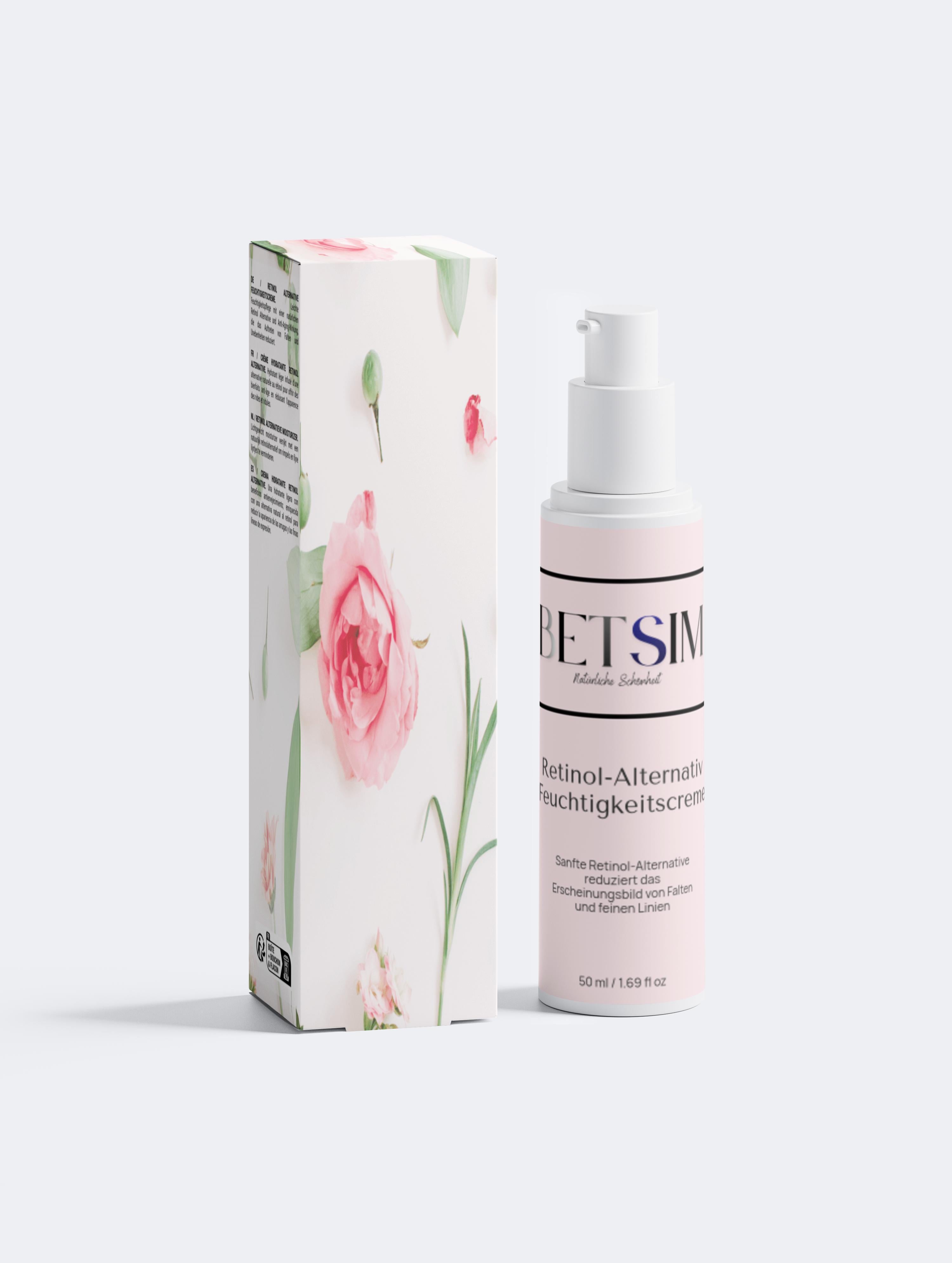 Feuchtigkeitscreme mit Retinol-Alternative