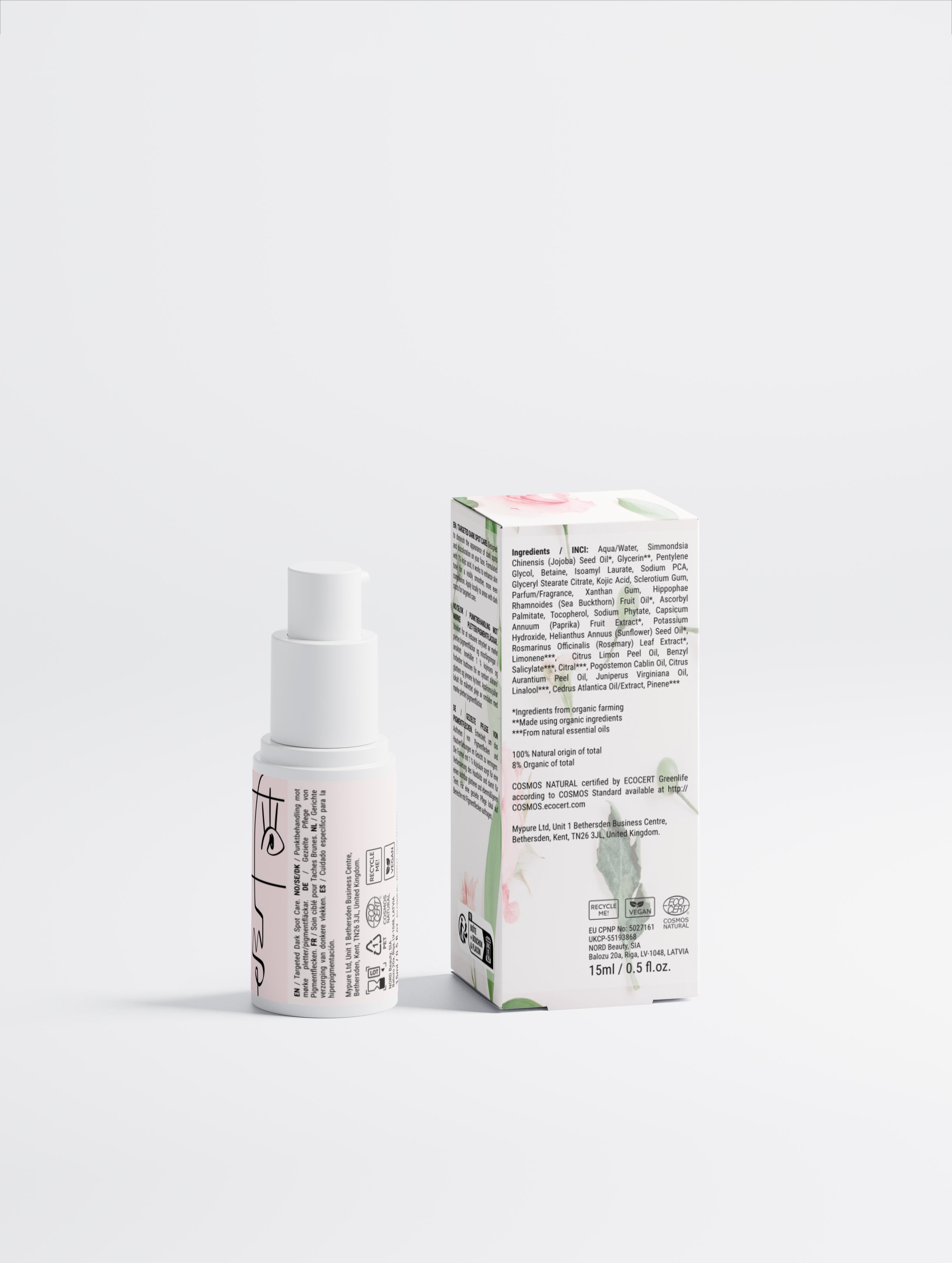 Gezielte Behandlung von Pigmentflecken, 1 % Kojisäure