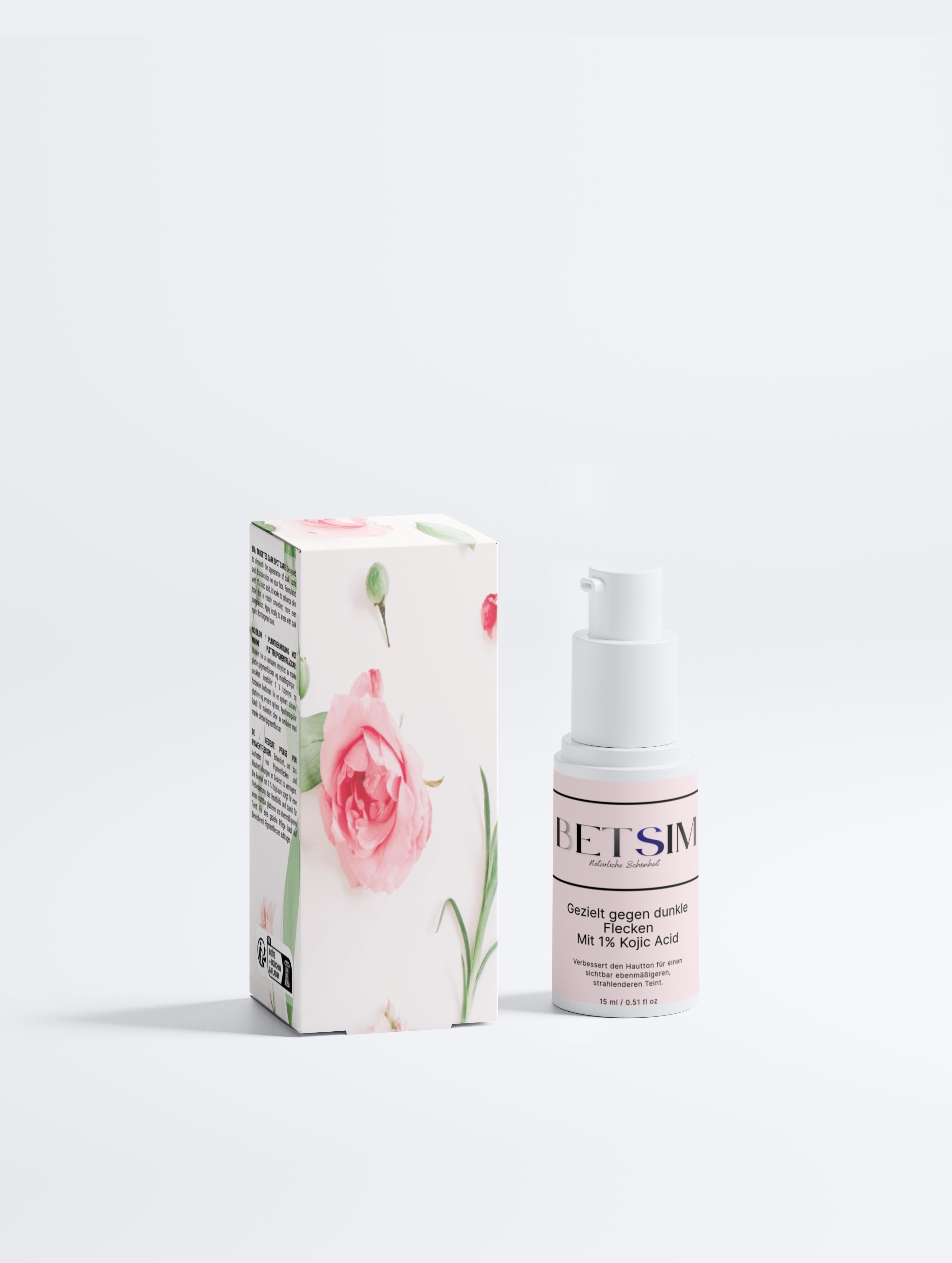 Gezielte Behandlung von Pigmentflecken, 1 % Kojisäure