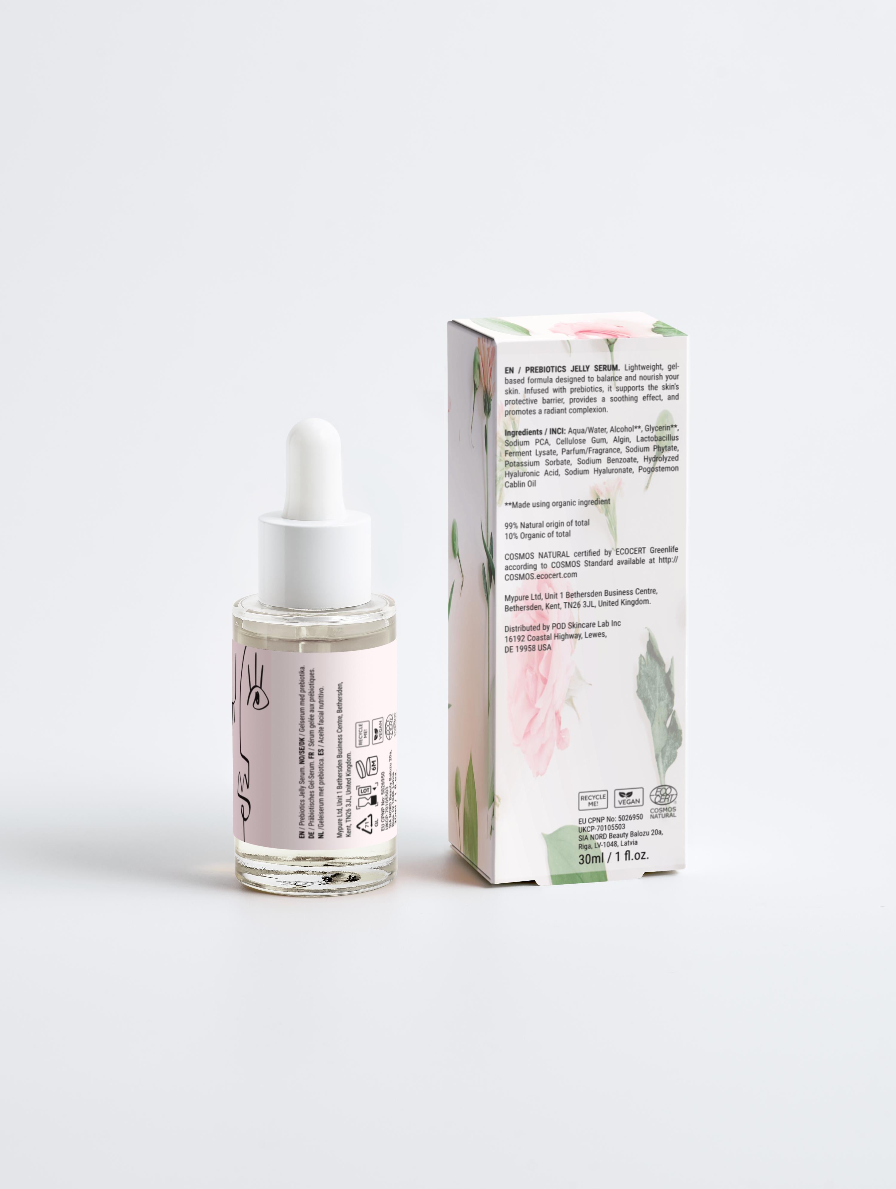 Bioaktives Präbiotika-Gel-Serum